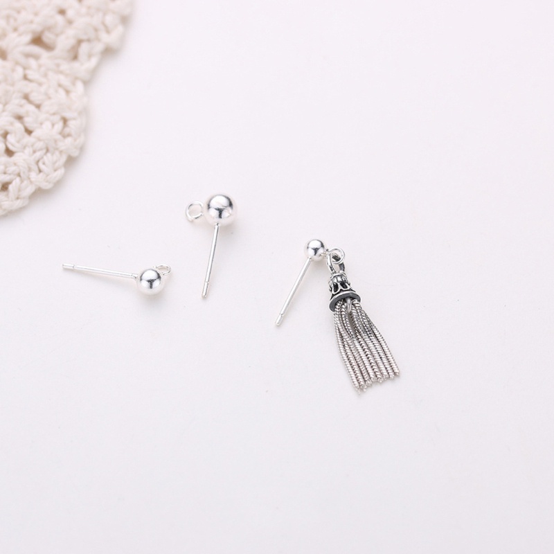 Set 100 Bông Tai Hình Bướm 3 4 5mm Thời Trang Cho Nữ