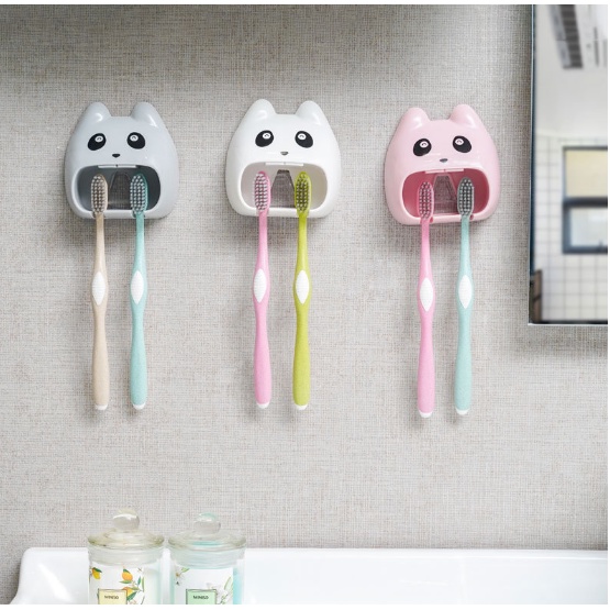 Giá Nhựa Treo Bàn Chải Đánh Răng Hoạt Hình  Clovershop68