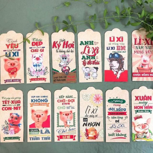 500 chiếc lì xì Tết