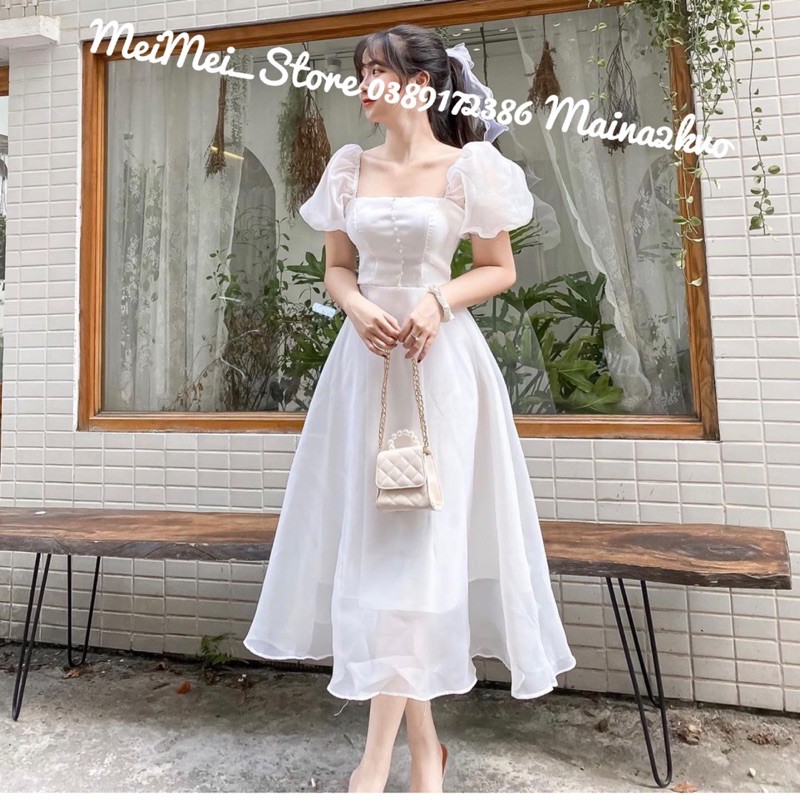 Váy công chúa tay bồng [ Có video/ sẵn ] | BigBuy360 - bigbuy360.vn