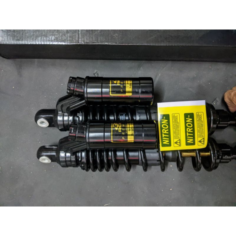 Phuộc RCB NITRON bình dầu full đen ty vàng dành riêng cho SHVN 38cm