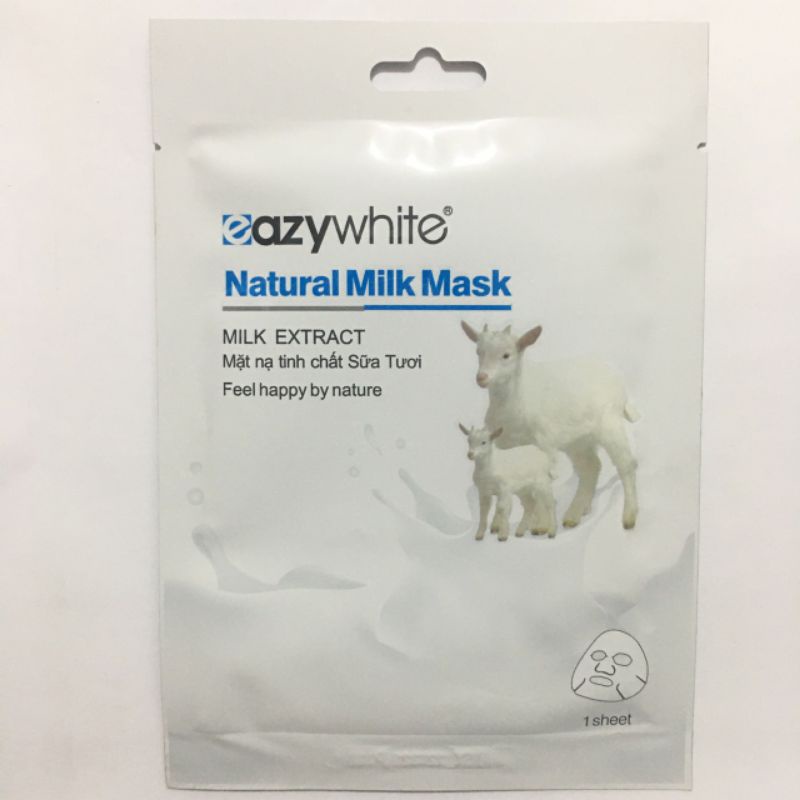 +Combo 10 mặt nạ eazywhite sữa trắng da