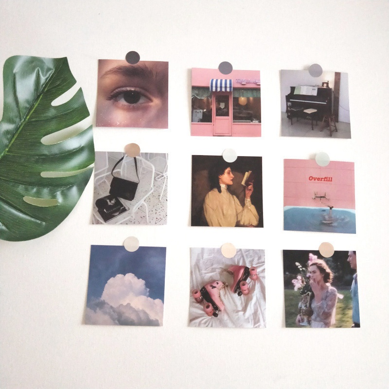 Set 9 Tấm Thiệp Trang Trí Tường Phong Cách Vintage | BigBuy360 - bigbuy360.vn