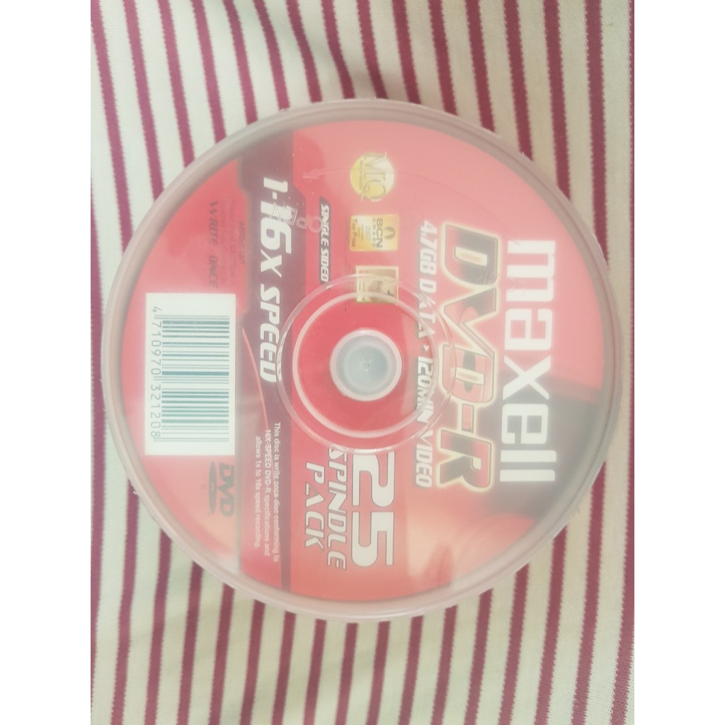 Đĩa DVD trắng Maxell, Sony hàng nguyên seal full box nguyên hộp