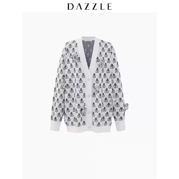 Áo len hoạ tiết Dazzle