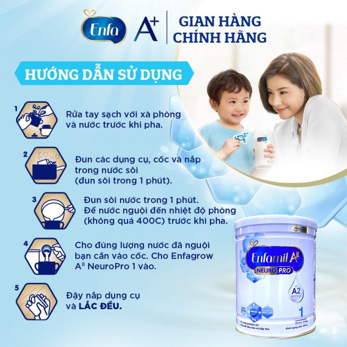 [LẺ GIÁ SỈ] Sữa Enfamil A2 Neuro Pro 1 350g - 800g Chính Hãng Enfa Giá Rẻ Vô Địch Babivina