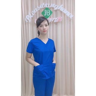 [Siêu đẹp] Đồng phục spa, bộ quần áo kĩ thuật viên nữ- Blouse trắng Hà Nội