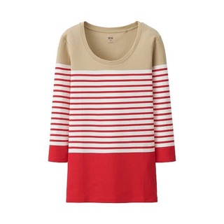 Áo phông kẻ ngang uniqlo