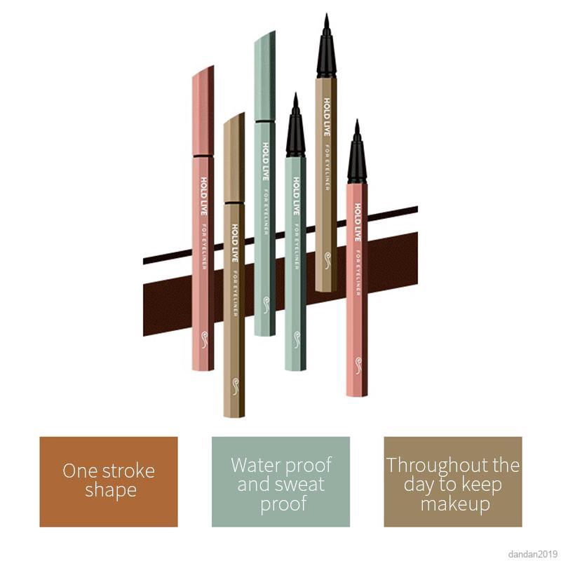 Bút kẻ mắt màu tự nhiên chống nước Hold Live