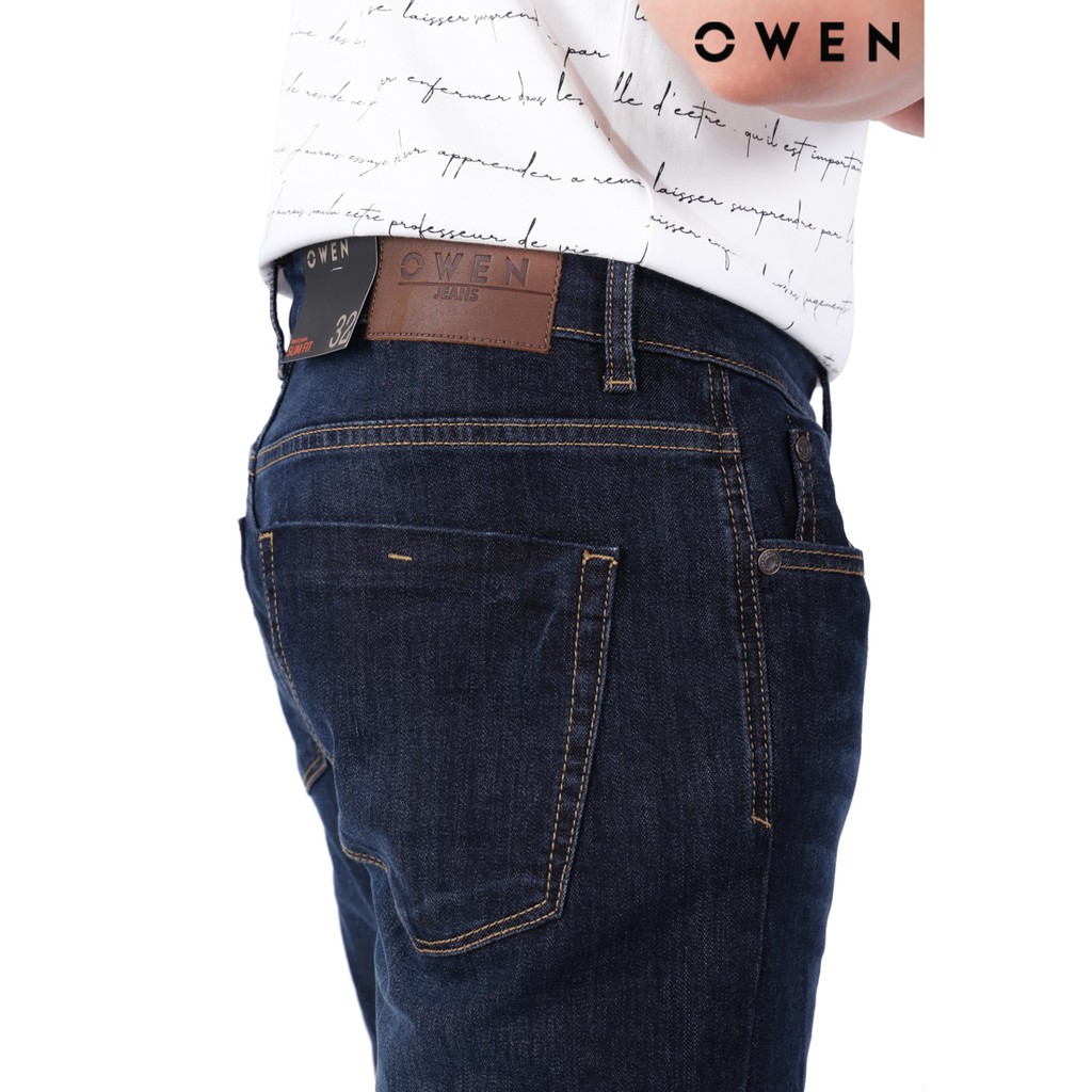 Quần Jean dài OWEN Slimfit Xanh - QJSL22252