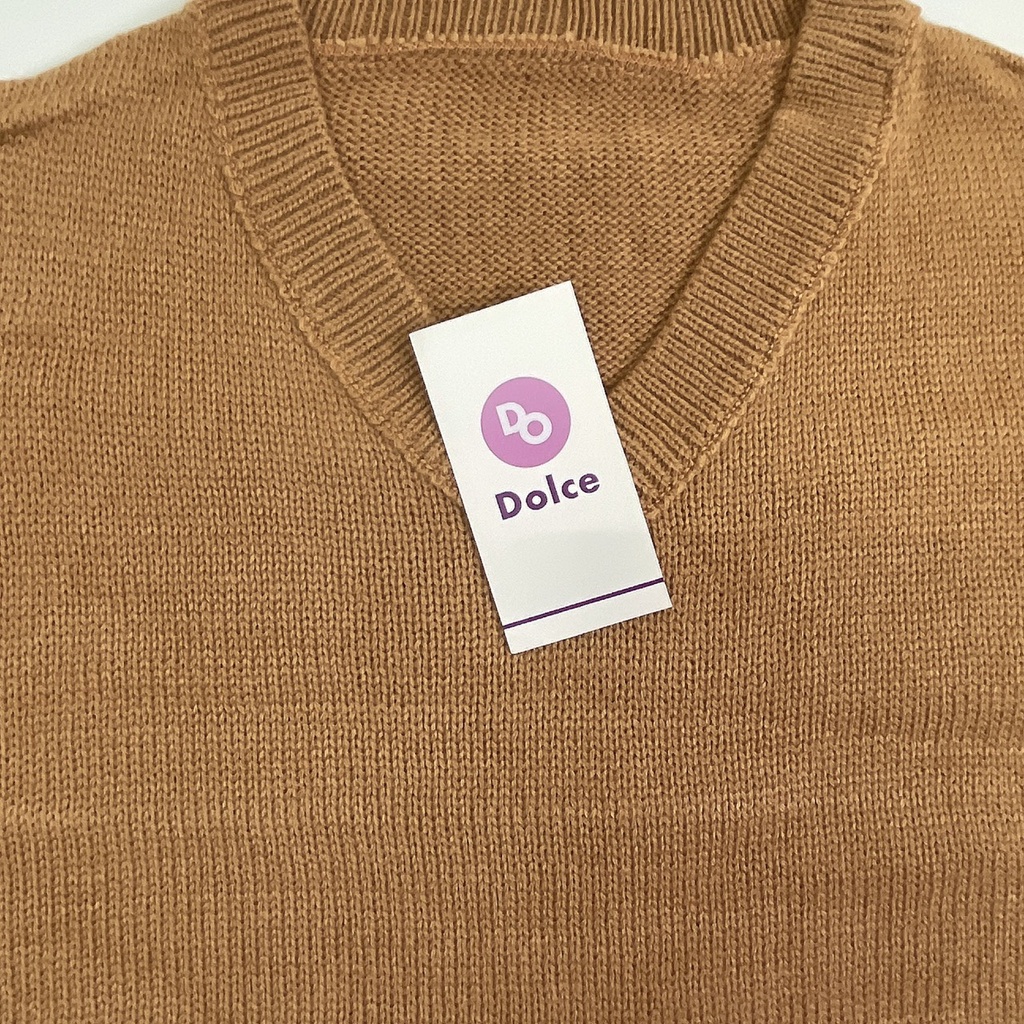 Áo gile len nữ cổ tim chất đẹp - Dolce | BigBuy360 - bigbuy360.vn