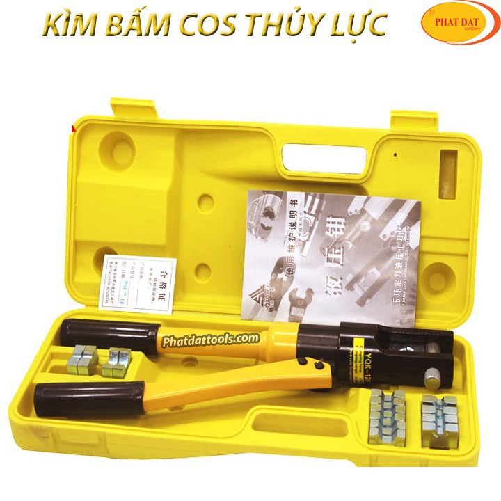 Kìm bấm cốt thủy lực YQK120