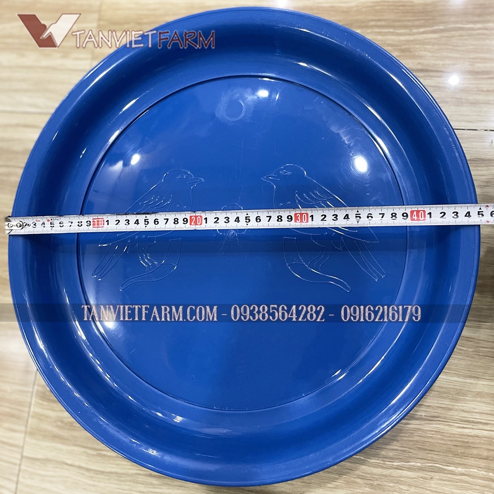 Khay/ mâm/ đế hứng phân cho lồng chim loại tròn bằng nhựa đủ size 25/30/35/40/45