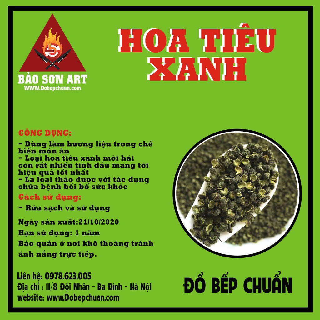 HOA TIÊU XANH TỨ XUYÊN A1, XUYÊN TIÊU, TIÊU TỨ XUYÊN