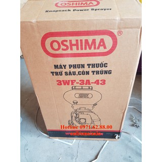 Bình Phun Thuốc Trừ Sâu Oshima 3WF-3A-43 ( phun đa năng :phun thuốc, xạ phân, xạ lúa, thổi lá )
