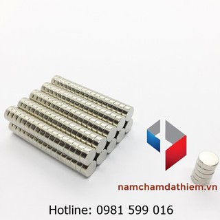 NAM CHÂM VIÊN TRÒN N35 D8X3 NI QT
