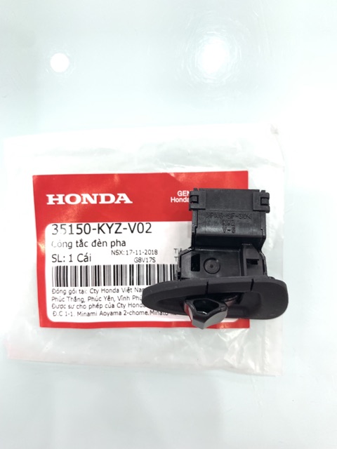 Công Tắc Bật Tắt Đèn Pha Honda Chính Hãng