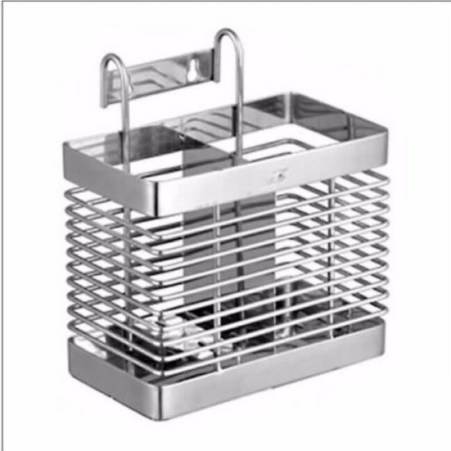 Ống đựng đũa đôi inox loại dày