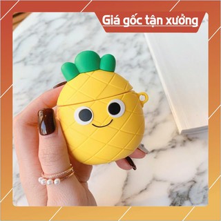 Vỏ bảo vệ đựng tai nghe Airpod 1/Airpod 2/Airpod pro mẫu đẹp hình trái thơm đáng yêu