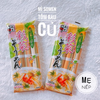 Mì ngũ sắc tôm rau củ