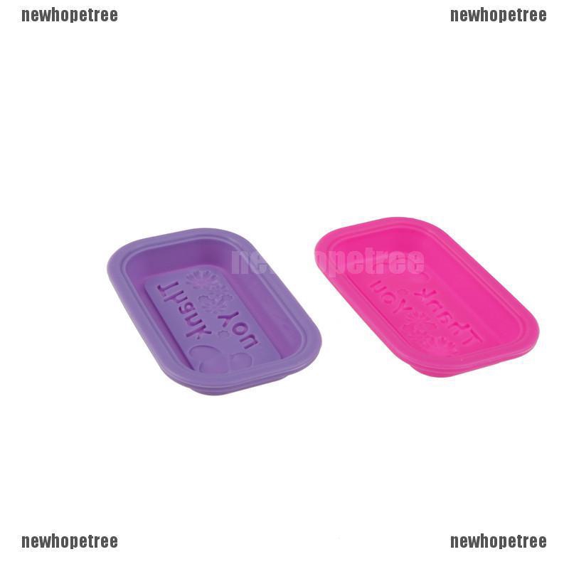 Khuôn silicone chữ nhật làm bánh xà phòng tạo hình thiên nga sáng tạo