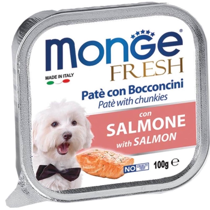 100g - Pate Monge Italy dành cho chó nhiều vị thơm ngon - pate Ý Monge, thức ăn dạng ướt cho chó - Kitty Pet Shop