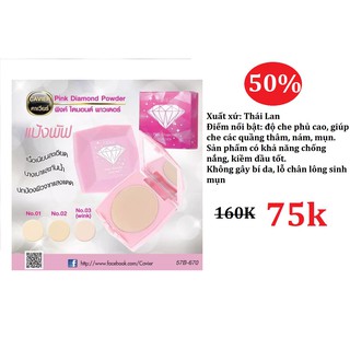 PHẤN NỀN CHE PHỦ SIÊU TỐT CAVIER PINK DIAMOND BB