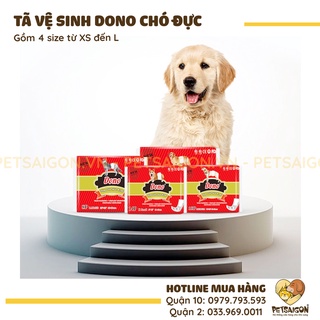 TÃ VỆ SINH DONO DÀNH CHO CHÓ ĐỰC