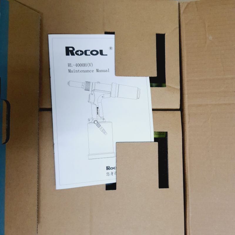 Máy rút đinh rocol 4000H rút đinh 6.4 và 7.8 thép , inox