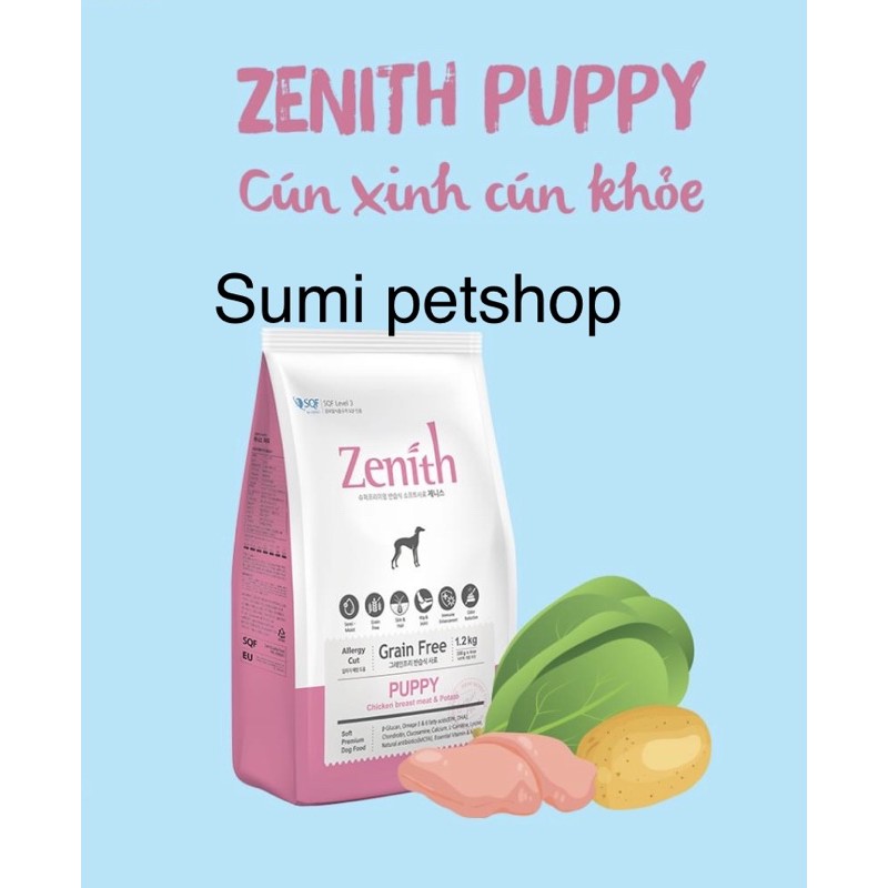 500gr ZENITH PUPPY cho chó con nhập khẩu Hàn Quốc