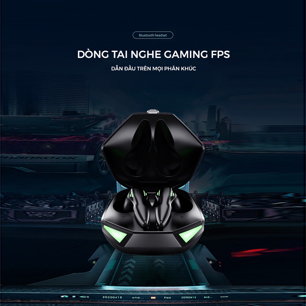 Tai Nghe Gaming Bluetooth Không Dây K86  - Có Mic - Độ Trễ Thấp - Pin Trâu - Chính Hãng HD DESIGN