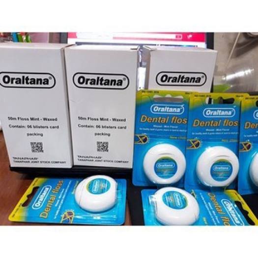 Chỉ nha khoa ORALTANA 1 Cuộn chỉ tơ hương thơm