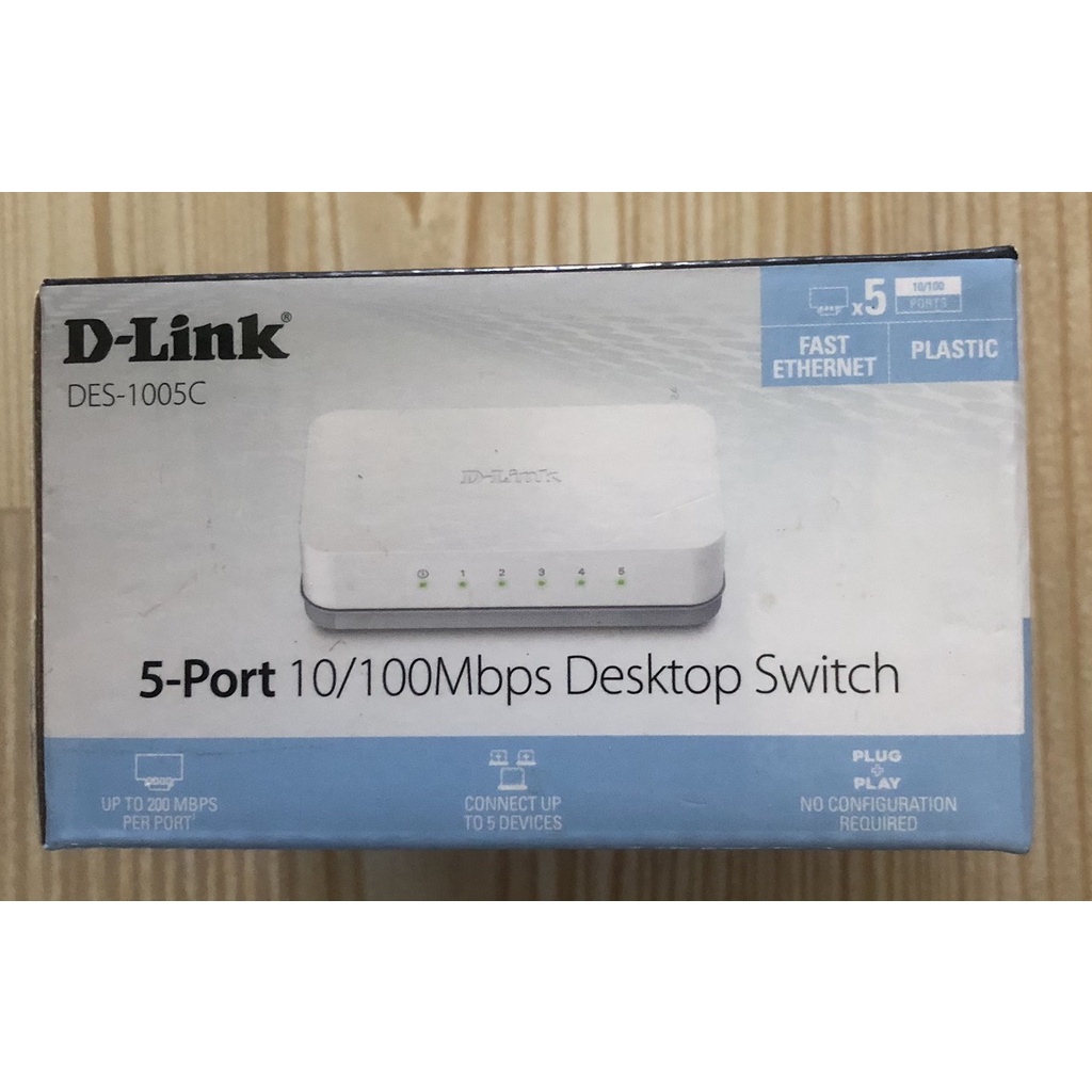 Bộ chia mạng Dlink 5 Port DES 1005C