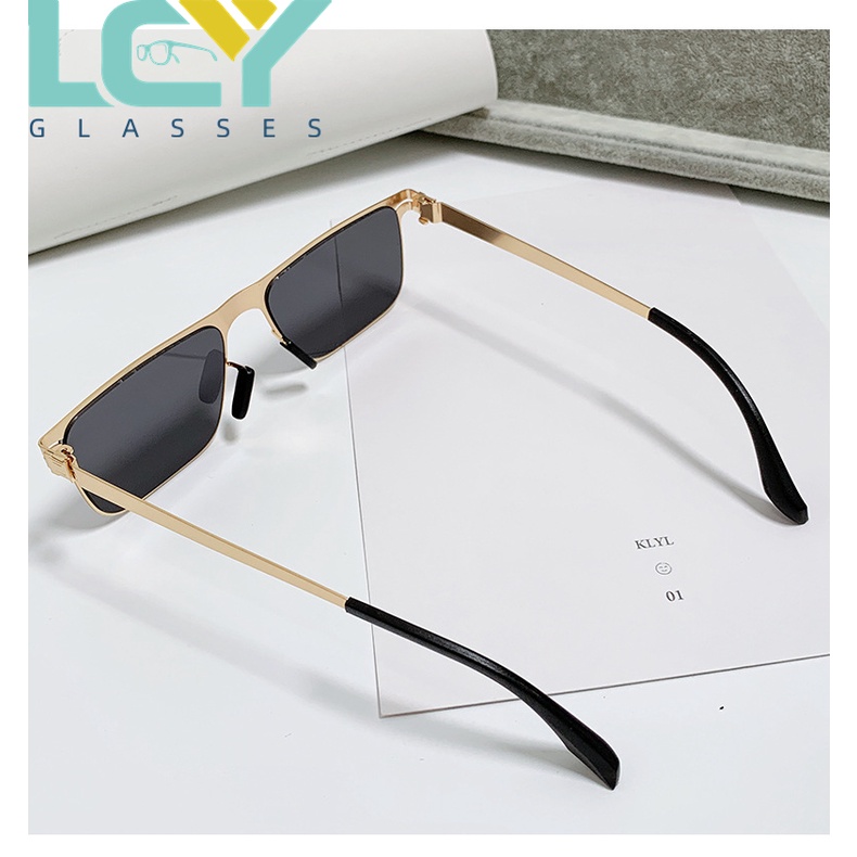 Kính Mát Gọng Kim Loại Phong Cách Cổ Điển Mẫu Mới 2022 Dành Cho Nam 9277