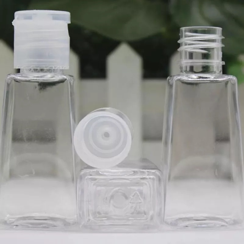 Chai nhựa rỗng trong suốt 30ml/ 60ml đựng mỹ phẩm tiện lợi khi đi du lịch
