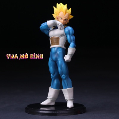 Mô hình Dragon Ball - Mô hình Songoku và Vegeta trạng thái siêu xayda cấp 1 cao 20cm full BOX