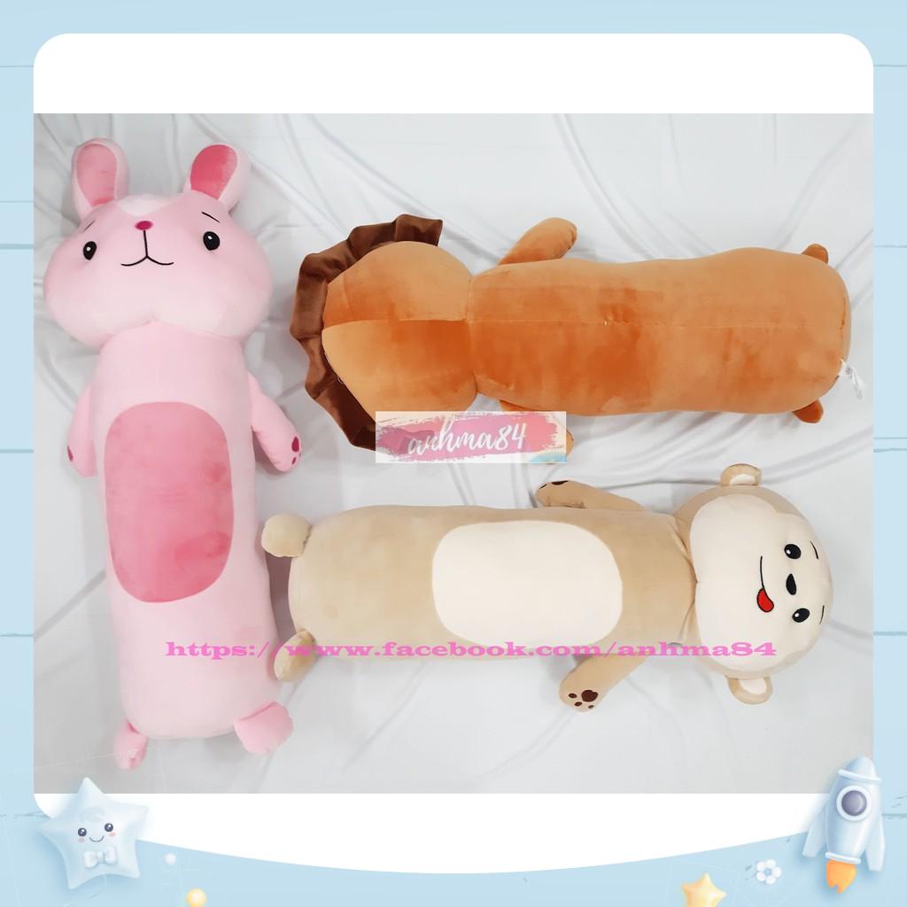 Gối Ôm Hình Thú Siêu Cute - Dài 60 cm - HÀNG CHÍNH HÃNG VIỆT NAM