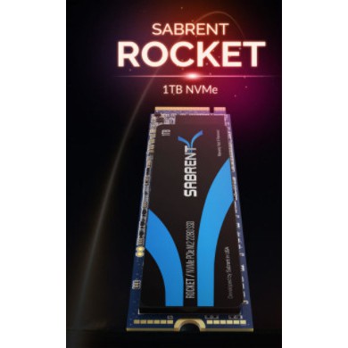 Ổ cứng SSD M2 PCle SABRENT Rocket Gen 3 /Gen4 - 1TB NVMe 2280 - Bảo hành 36 tháng
