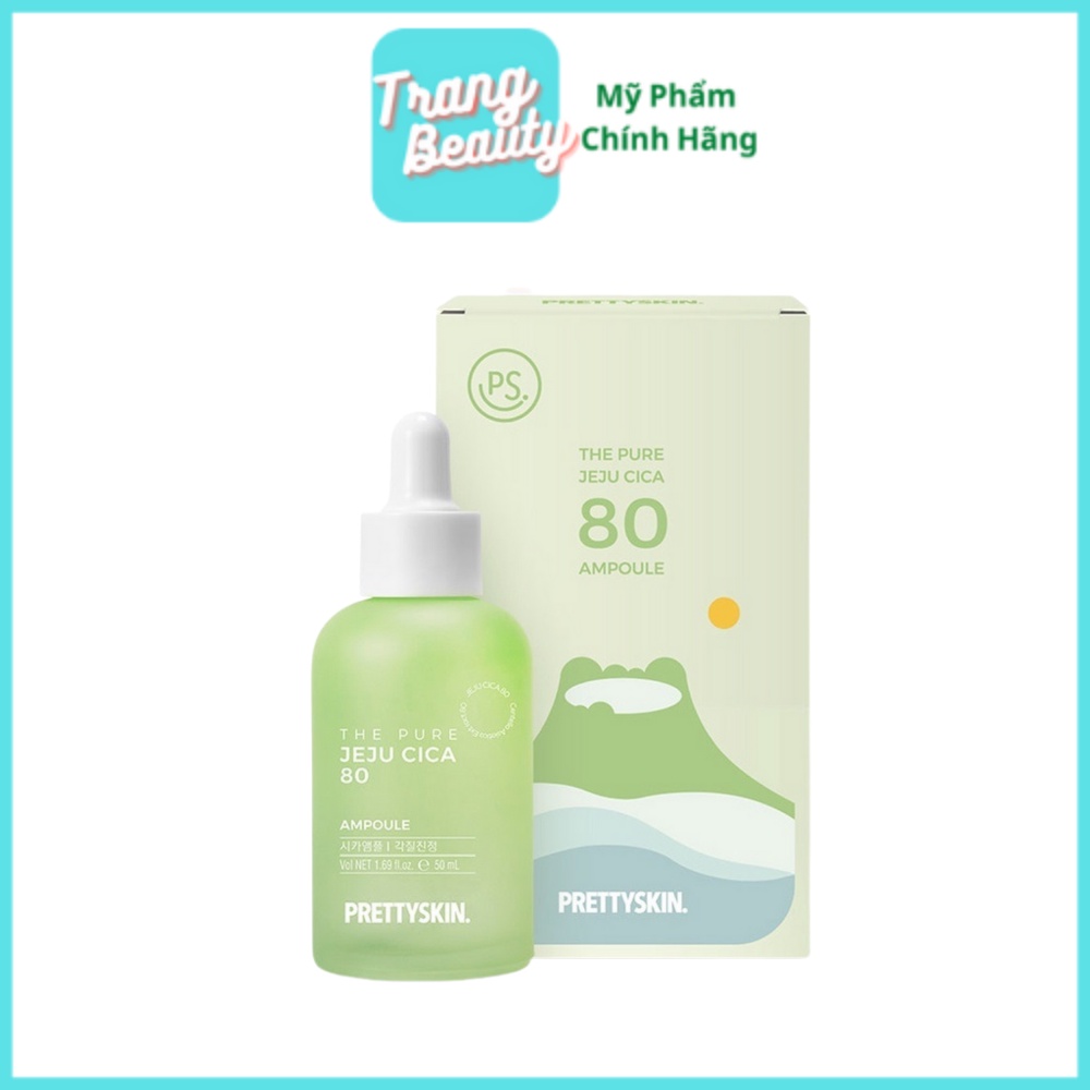 Tinh Chất Jeju Rau Má PrettySkin giảm dầu thừa, ngăn tắc nghẽn lỗ chân lông