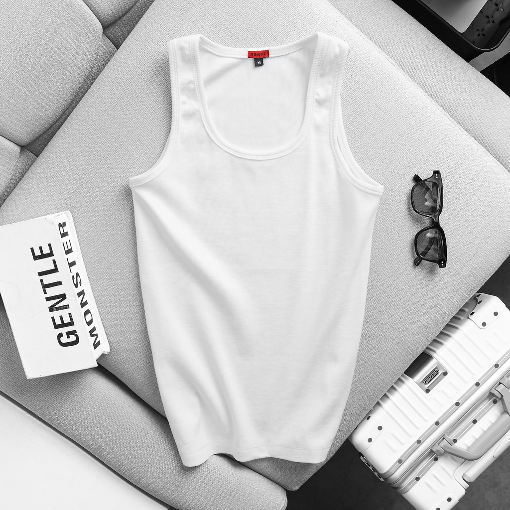 Áo Ba Lổ Thun Gân Form Slim Fit Thích Hợp Tập Gym