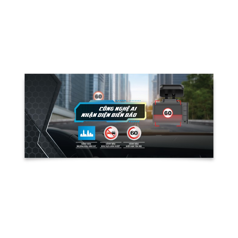 Camera hành trình Vietmap R4A ghi hình 4K, Nhận diện biển báo giao thông bằng công nghệ AI ( mới nhất 2021) | BigBuy360 - bigbuy360.vn