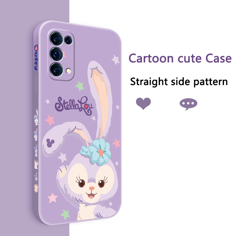 Ốp Điện Thoại Silicon Họa Tiết Hoạt Hình Dễ Thương Cho Oppo reno 4 reno 5 reno 3 reno 2