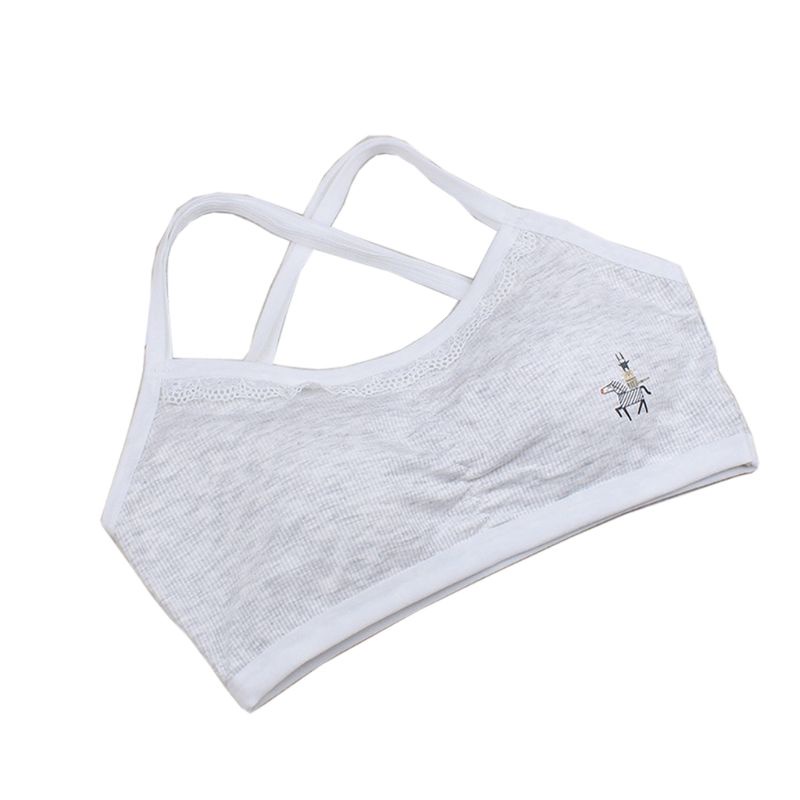 Áo lót vải cotton Không Đường May Dành Cho Tuổi Teen
