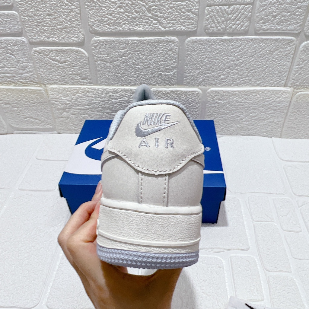 Giày_Nike AF1 Nam Nữ, Giày AF1 Tím Khoai Môn Xanh Trắng Full Box Bill