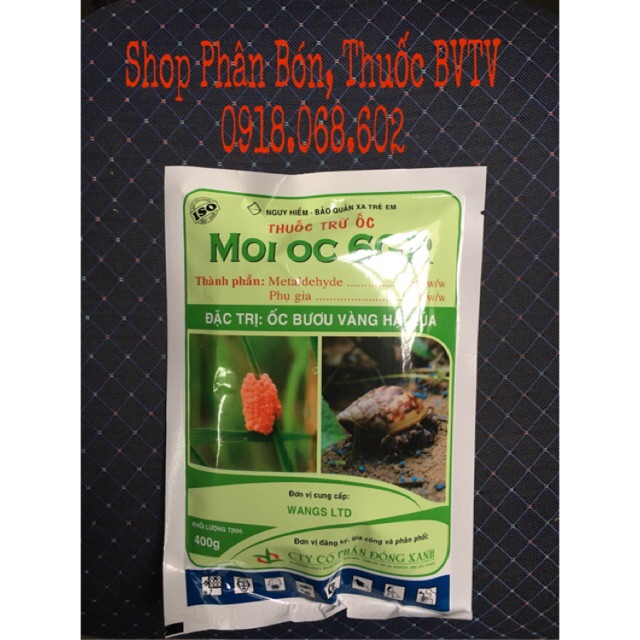 Bả Mồi Diệt Các Loại ốc gói 400gr