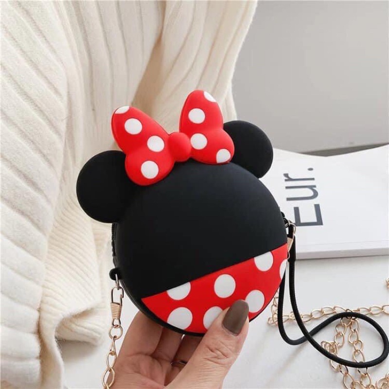 túi mickey đeo chéo cho mẹ và bé