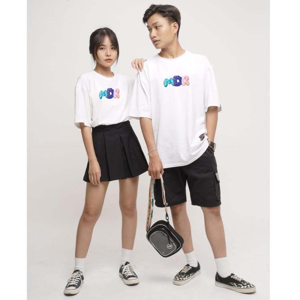 Áo thun unisex tay lỡ form rộng Phông Nam Nữ DOODLI Local Brand Midori M Studio