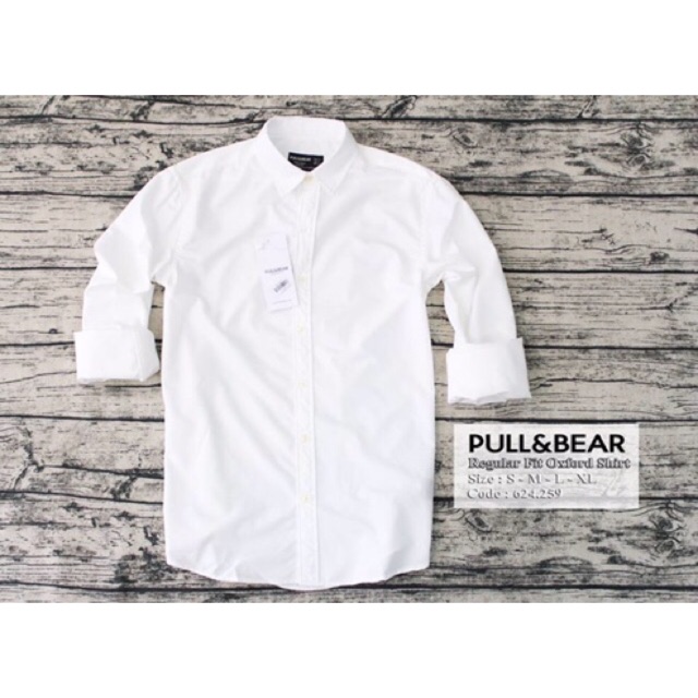 Sơmi Pull&Bear Chất Vải Cotton Lụa - Sang Trọng - Thanh Lịch