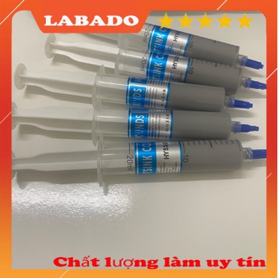 Keo Tản Nhiệt Ống Chích (xi lanh) - Keo Tản Nhiệt Hủ Màu Xám - Keo Tản Nhiệt Mini Làm Mát CPU LABADO