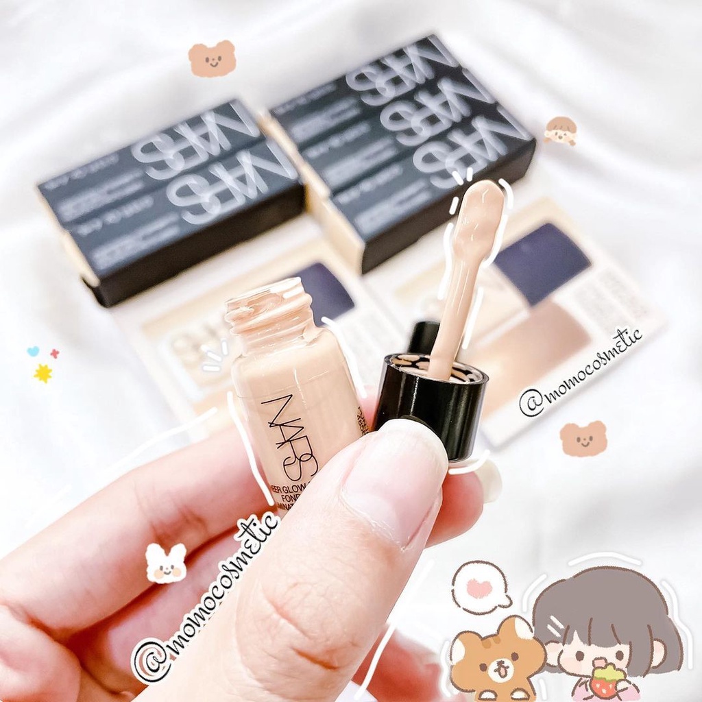 Kem nền NARS Sheer Glow Foundation minisize 4ml